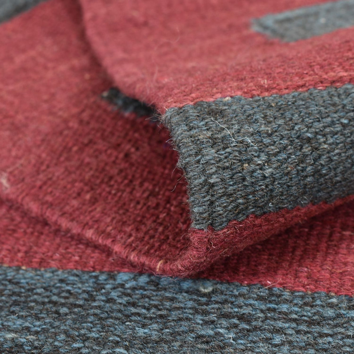 Kelim-tæppe - Trendy - 148 x 104 cm - flerfarvet