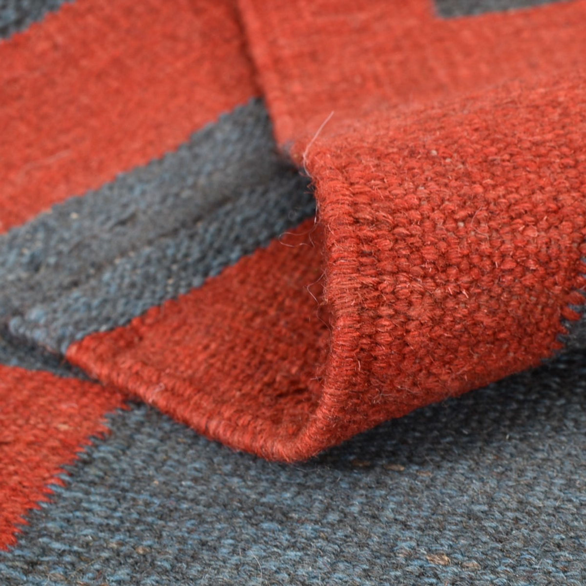 Kelim-tæppe - Trendy - 144 x 107 cm - flerfarvet