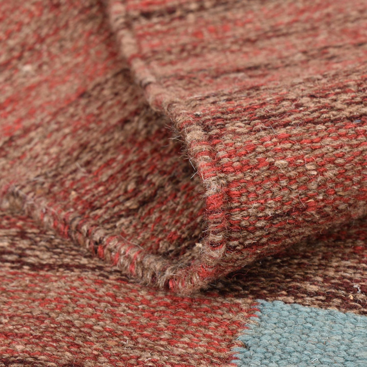 Kelim-tæppe - Trendy - 148 x 115 cm - flerfarvet