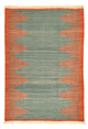 Moderne kilim Tæppe 148x106cm - Uldtæppe