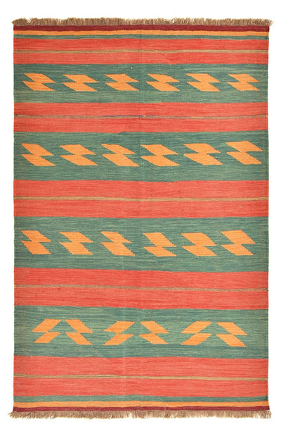 Moderne kilim Tæppe 146x212cm - Uldtæppe