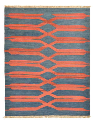 Kelim-tæppe - Trendy - 204 x 159 cm - flerfarvet