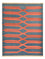 Kelim-tæppe - Trendy - 204 x 159 cm - flerfarvet