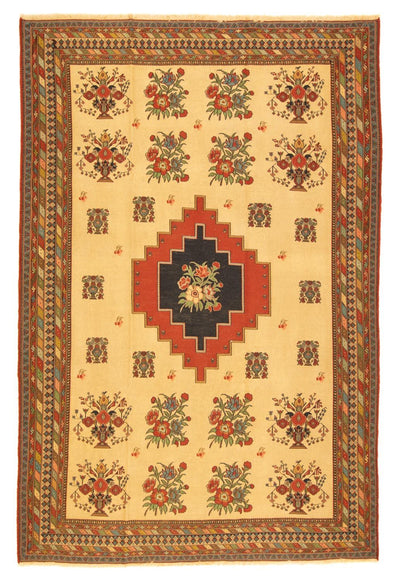 Afshar Sirjan Tæppe 202x298cm - Persisk tæppe