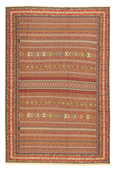 Afshar Sirjan Tæppe 195x283cm - Persisk tæppe