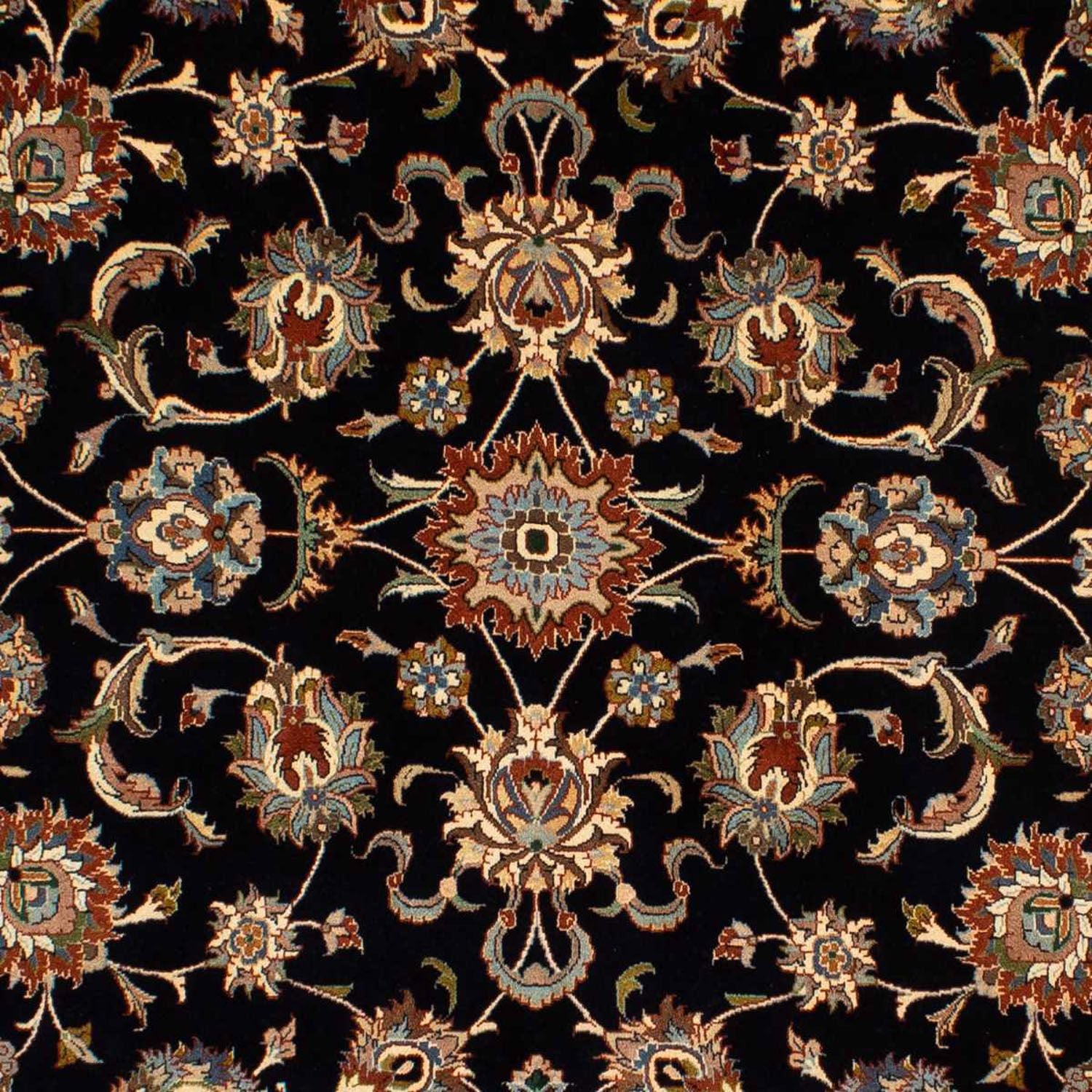 Persisk tæppe - Classic - 300 x 196 cm - mørkeblå
