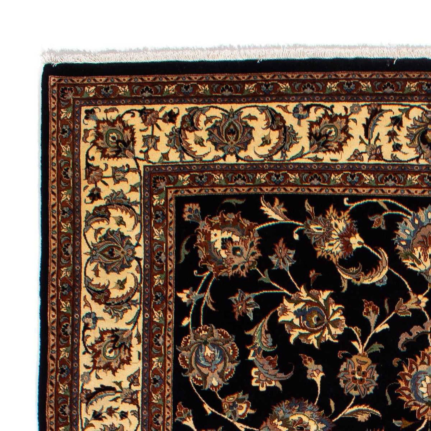 Persisk tæppe - Classic - 300 x 196 cm - mørkeblå