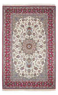 Persisk tæppe - Isfahan - Premium - 248 x 159 cm - beige