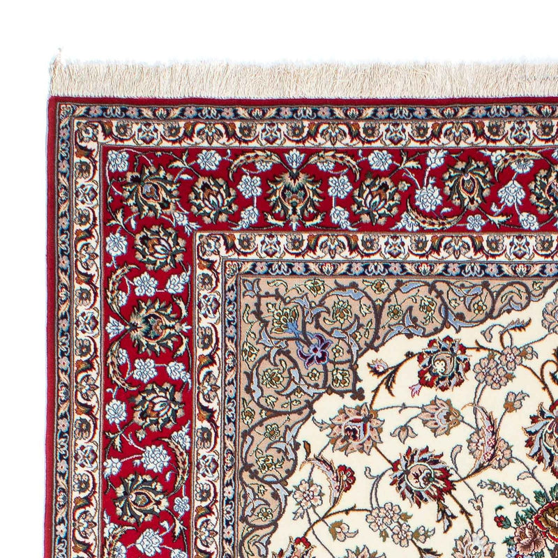 Persisk tæppe - Isfahan - Premium - 248 x 159 cm - beige