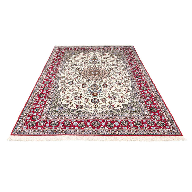 Persisk tæppe - Isfahan - Premium - 248 x 159 cm - beige