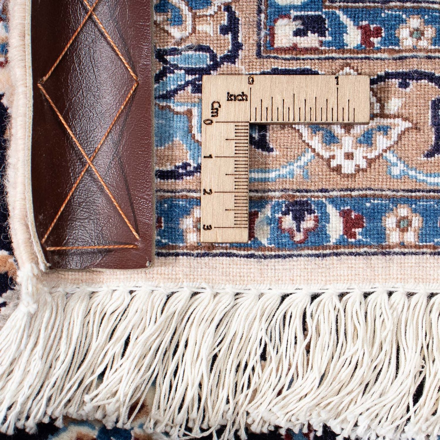 Persisk tæppe - Nain - Premium - 319 x 220 cm - beige