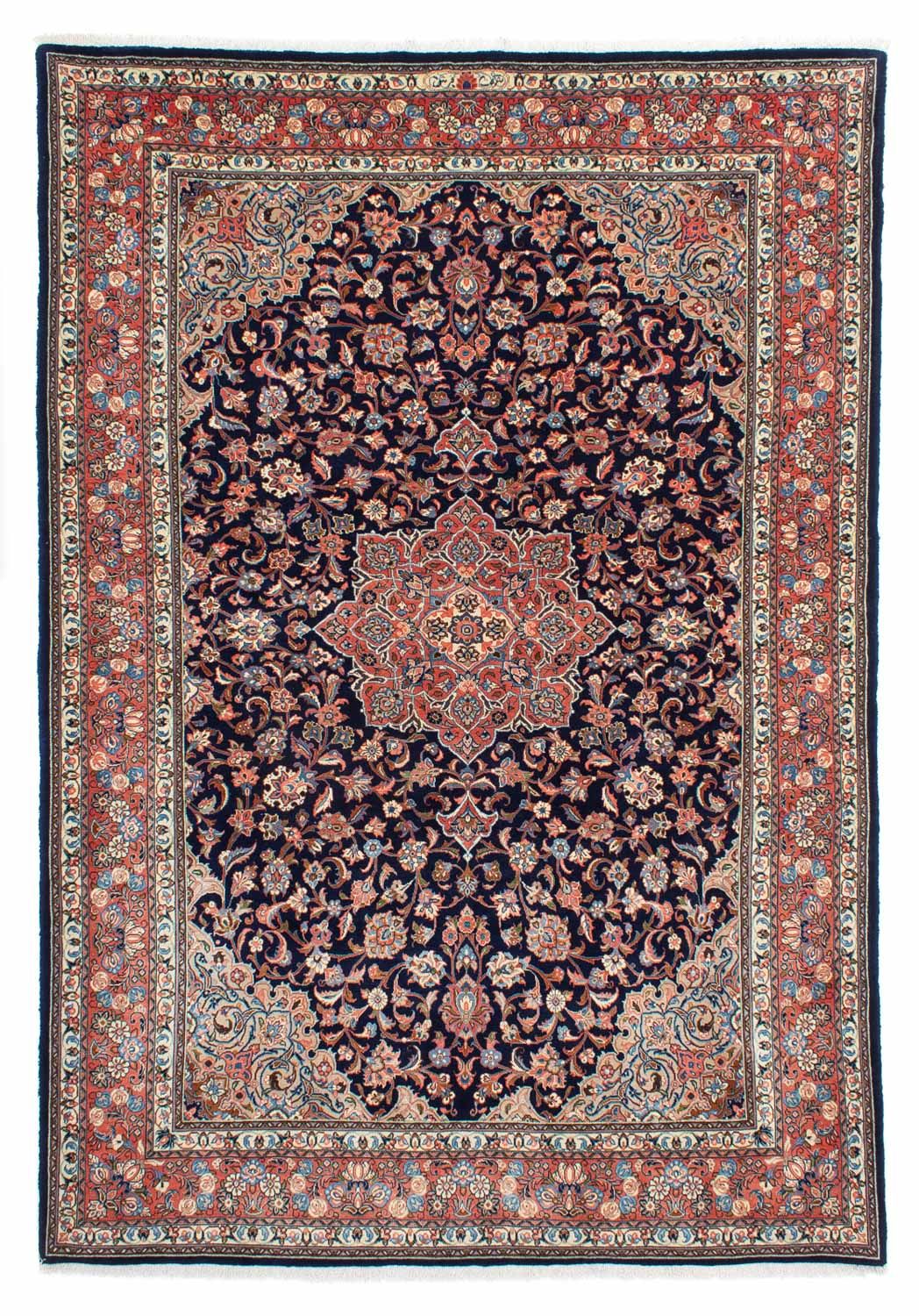 Persisk tæppe - Royal - 306 x 214 cm - mørkeblå