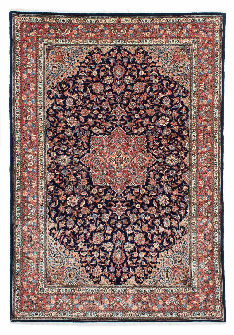 Persisk tæppe - Royal - 306 x 214 cm - mørkeblå