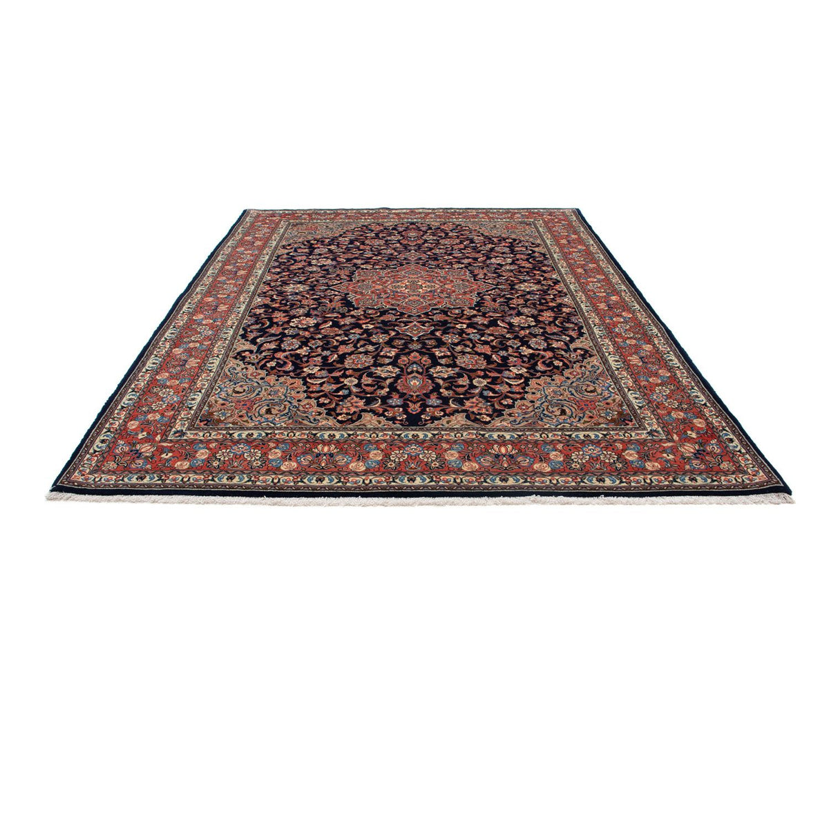 Persisk tæppe - Royal - 306 x 214 cm - mørkeblå