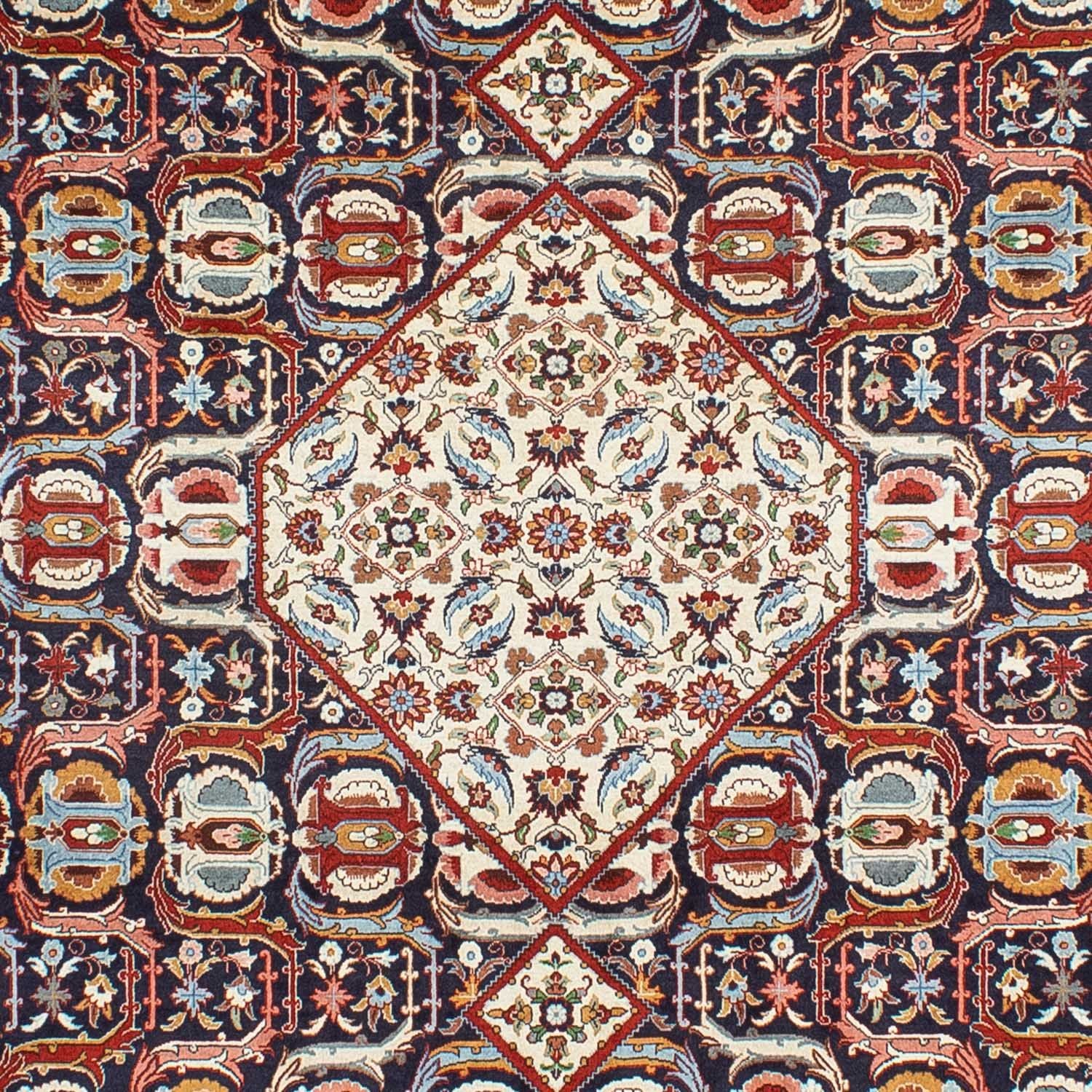 Persisk tæppe - Royal - 317 x 212 cm - mørkeblå