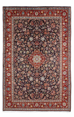 Persisk tæppe - Royal - 302 x 210 cm - mørkeblå