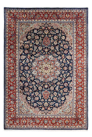 Persisk tæppe - Royal - 295 x 213 cm - mørkeblå