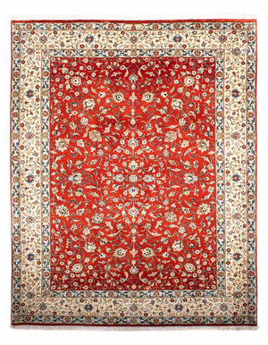 Persisk tæppe - Classic - 288 x 224 cm - mørkerød
