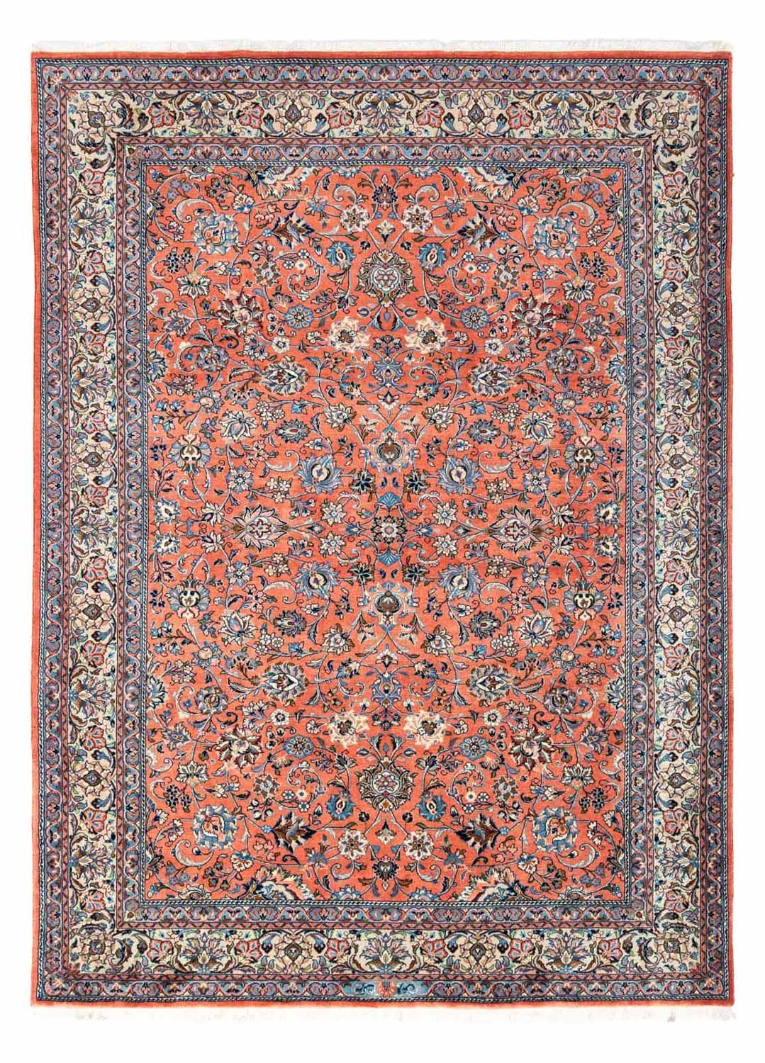 Persisk tæppe - Royal - 299 x 213 cm - lysrød