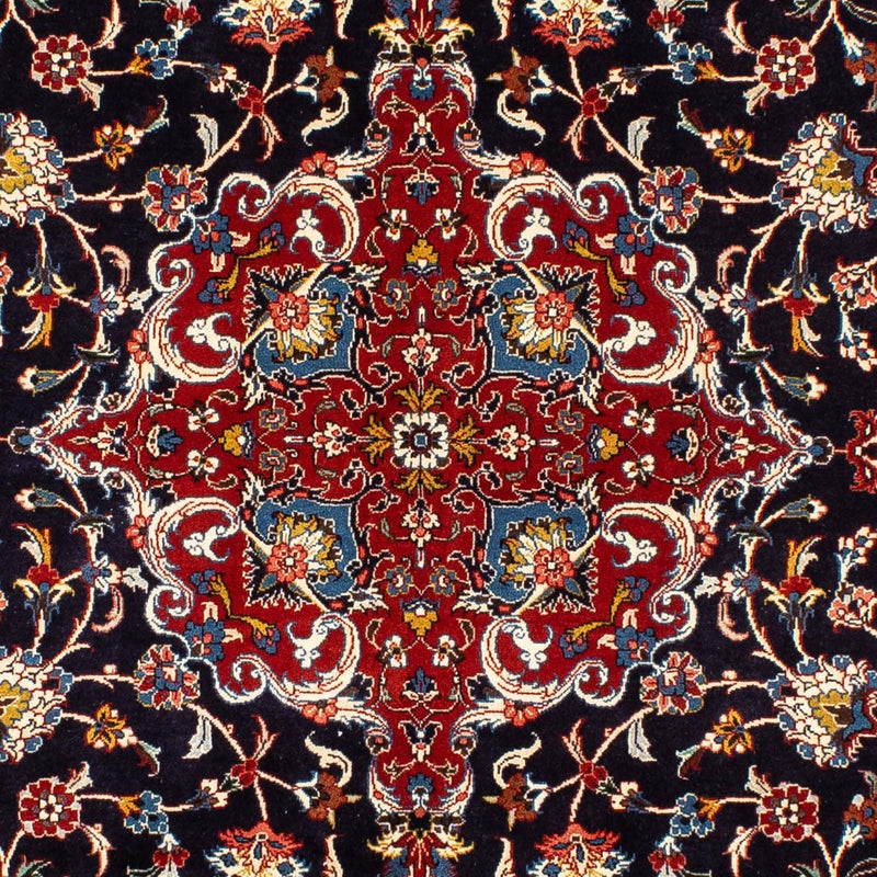Persisk tæppe - Royal - 302 x 202 cm - mørkeblå