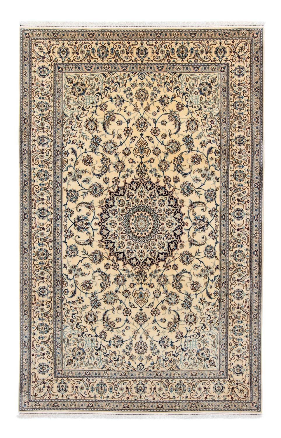 Persisk tæppe - Nain - Royal - 310 x 202 cm - beige