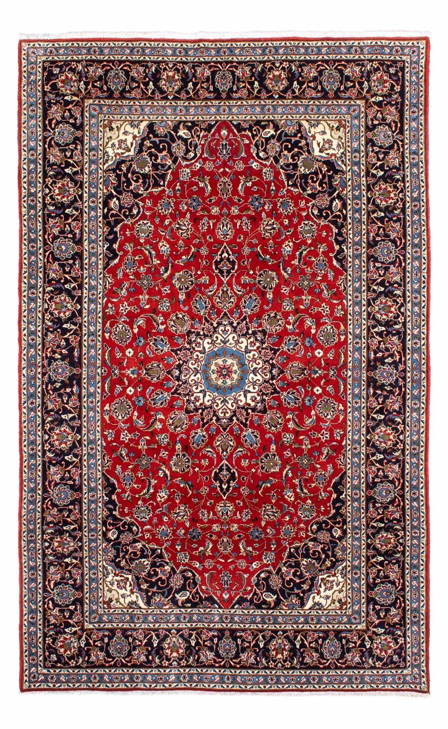 Persisk tæppe - Royal - 321 x 202 cm - mørkerød