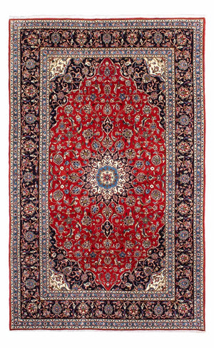 Persisk tæppe - Royal - 321 x 202 cm - mørkerød