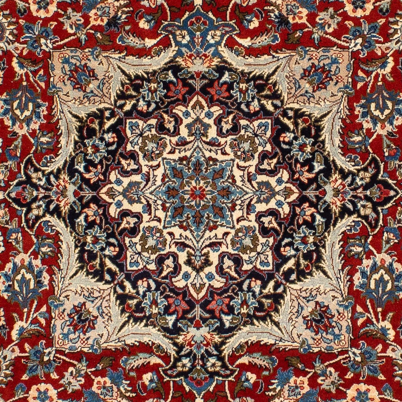 Persisk tæppe - Keshan - 300 x 205 cm - mørkerød
