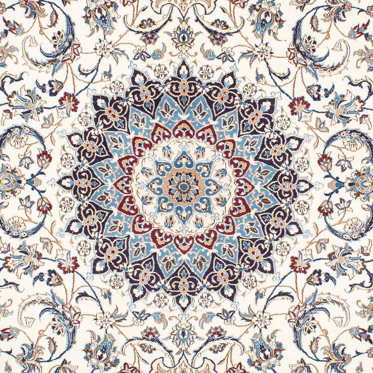 Persisk tæppe - Nain - Premium - 263 x 172 cm - beige