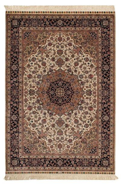 Kinesisk silke Tæppe 122x183cm - Persisk tæppe
