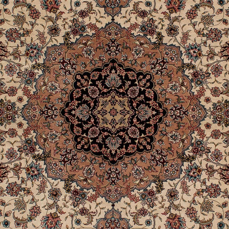 Silketæppe - China Silk - 183 x 122 cm - mørkerød