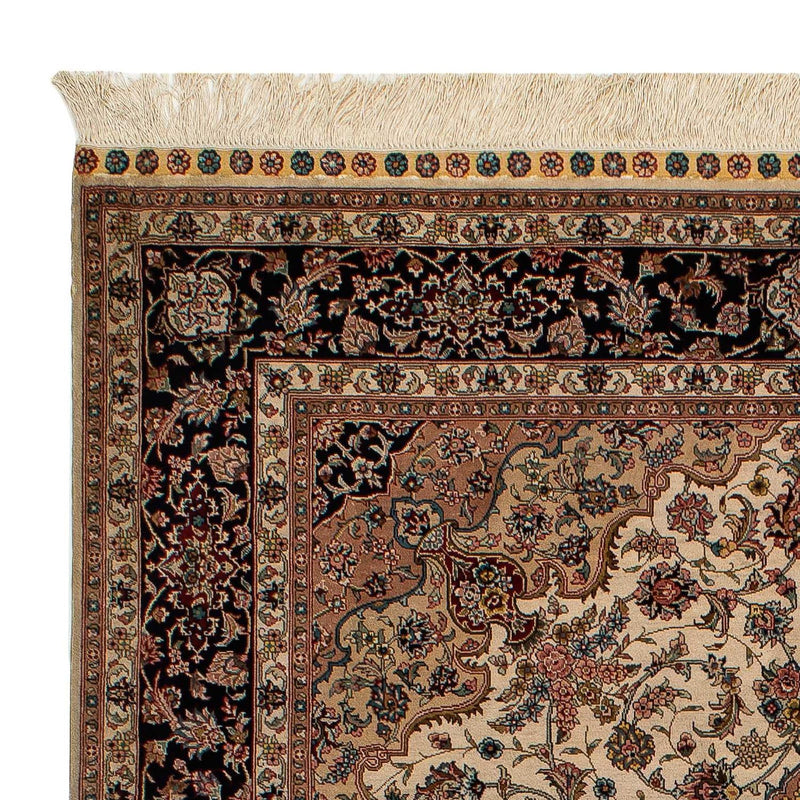 Silketæppe - China Silk - 183 x 122 cm - mørkerød