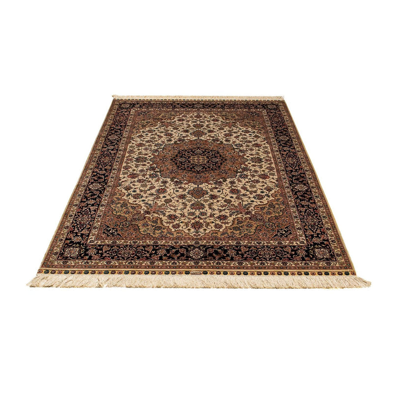 Silketæppe - China Silk - 183 x 122 cm - mørkerød