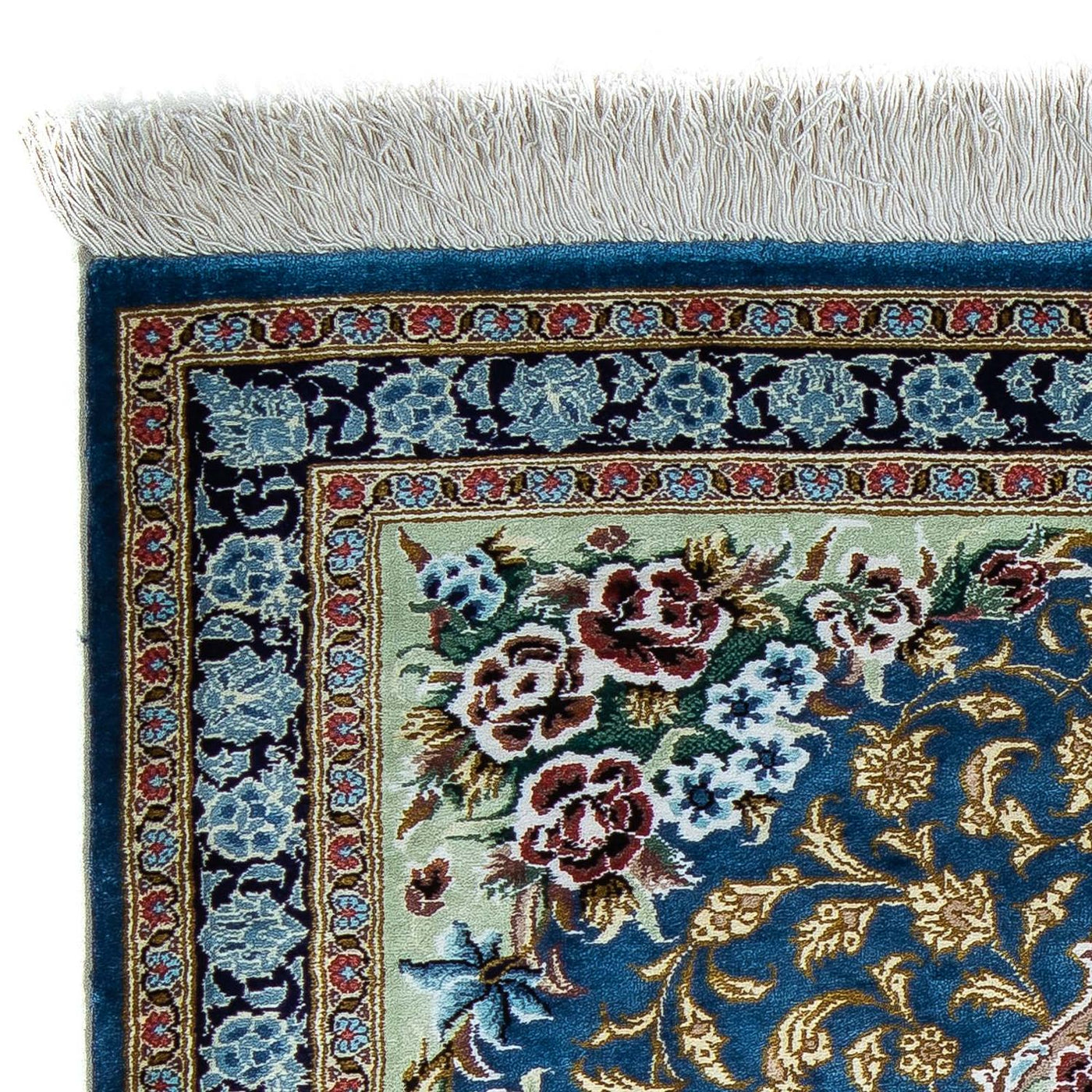 Qom Tæppe 85x59cm - Persisk tæppe