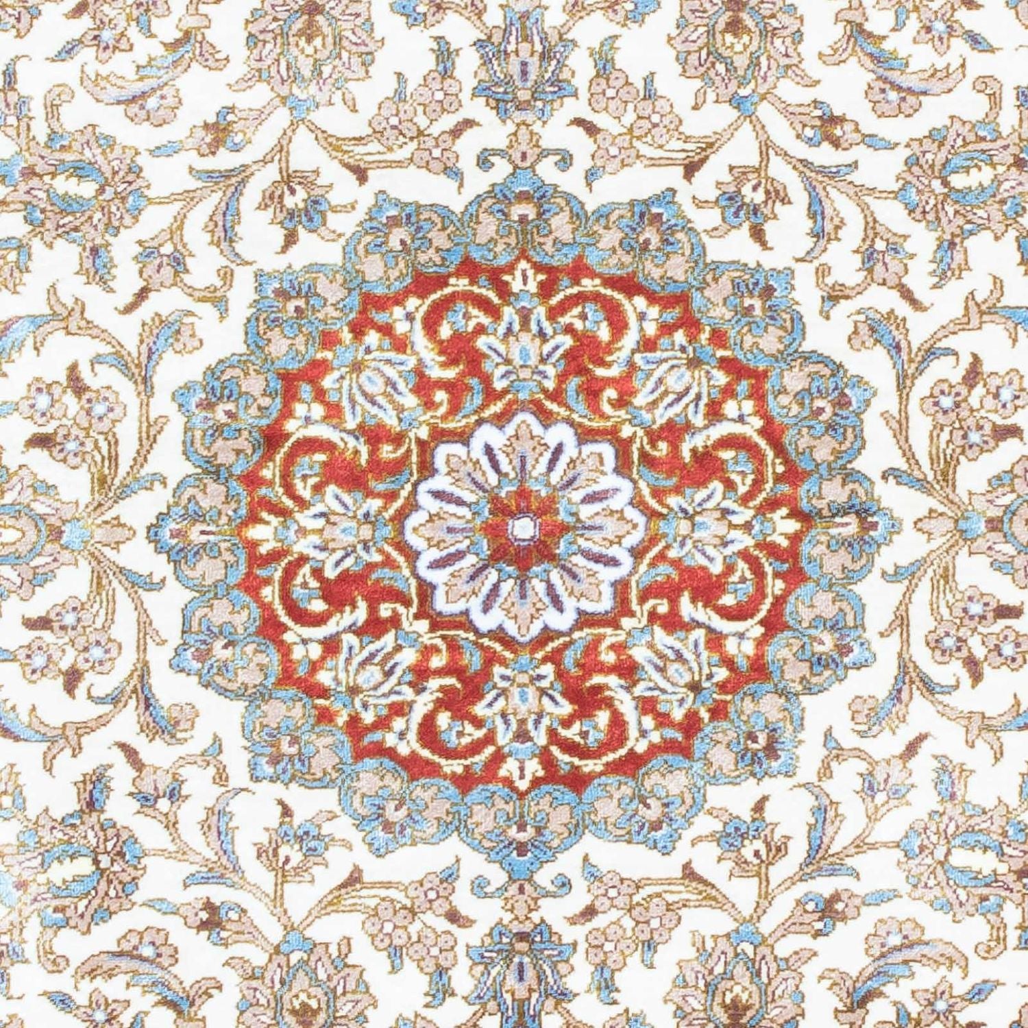 Persisk tæppe - Ghom - 118 x 80 cm - beige