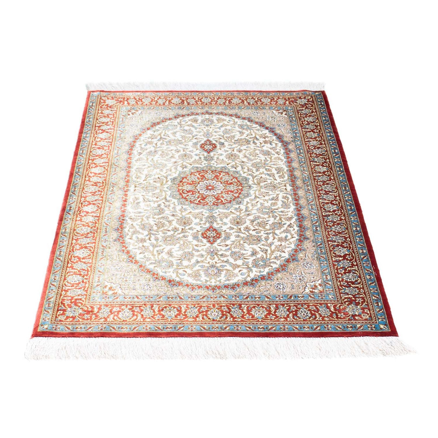 Persisk tæppe - Ghom - 118 x 80 cm - beige