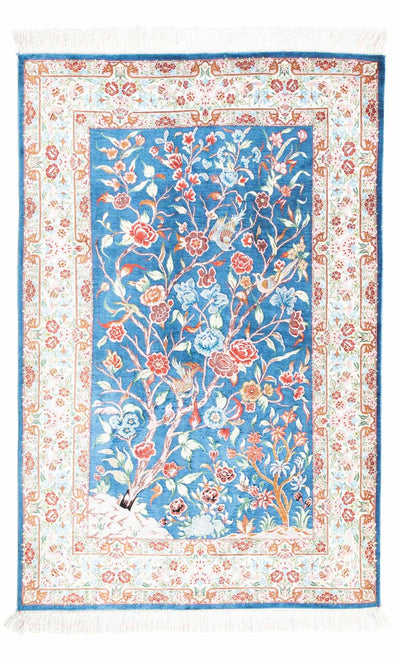 Qom Tæppe 77x121cm - Persisk tæppe