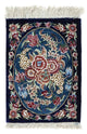 Qom silke Tæppe 40x28cm - Persisk tæppe