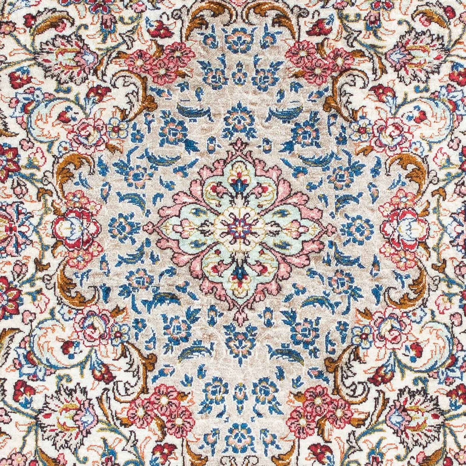 Persisk tæppe - Ghom - 120 x 80 cm - beige