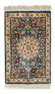 Qom silke Tæppe 44x27cm - Persisk tæppe