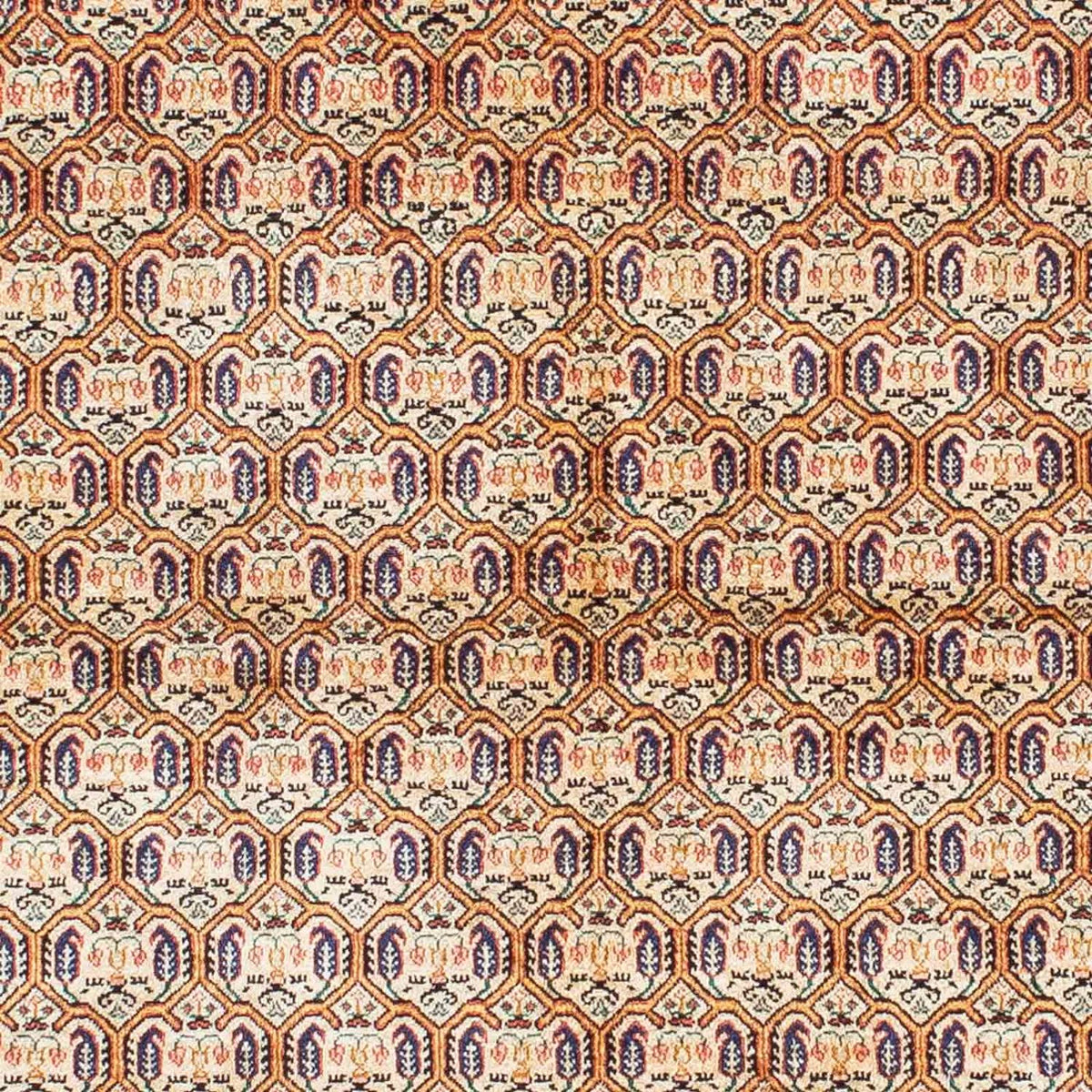 Persisk tæppe - Ghom - 150 x 106 cm - flerfarvet