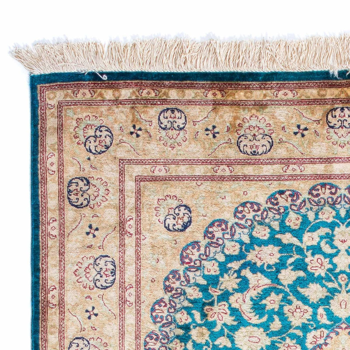 Qom Tæppe 78x119cm - Persisk tæppe