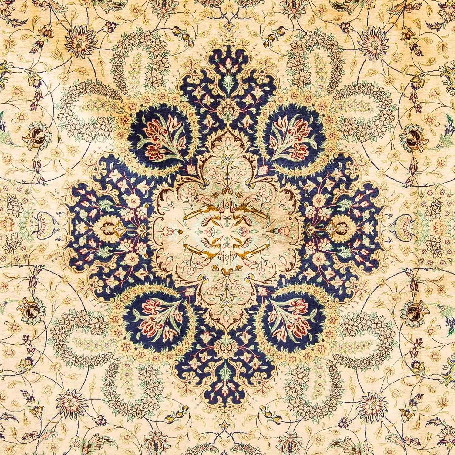 Persisk tæppe - Ghom - 324 x 198 cm - beige