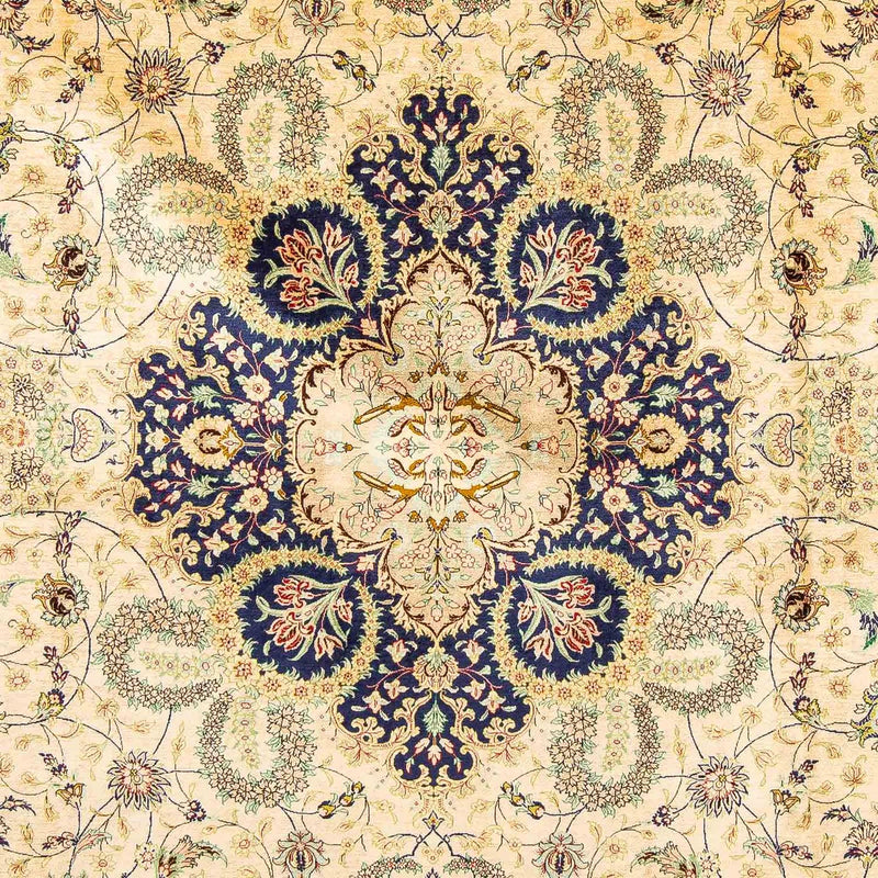 Persisk tæppe - Ghom - 324 x 198 cm - beige