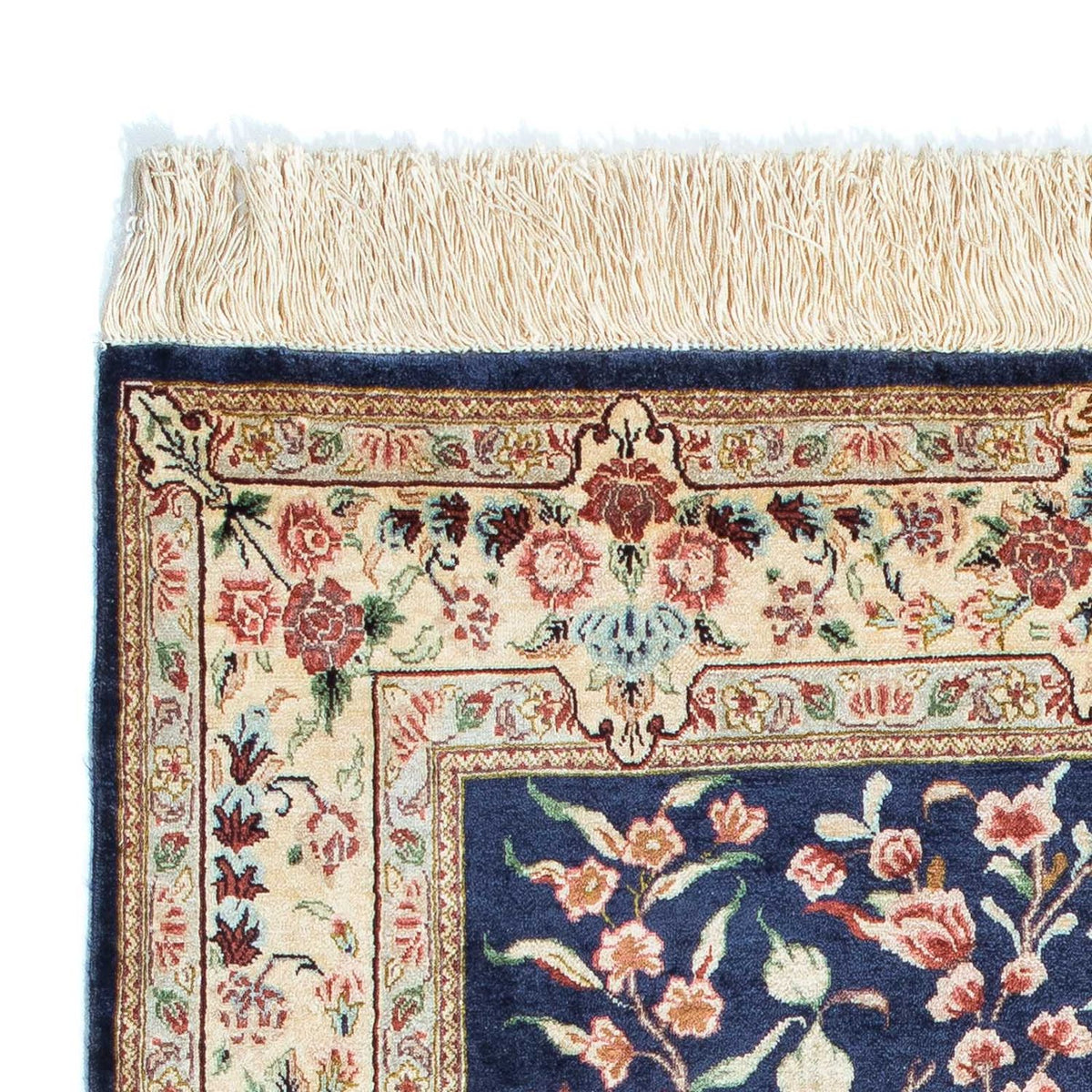 Qom Tæppe 77x110cm - Persisk tæppe