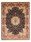 Orientalsk tæppe - Hereke - 402 x 303 cm - mørkerød