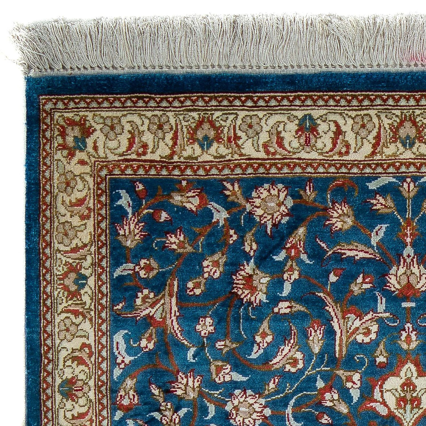 Qom Tæppe 92x57cm - Persisk tæppe