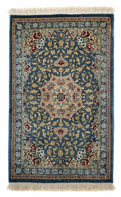 Qom Tæppe 55x80cm - Persisk tæppe