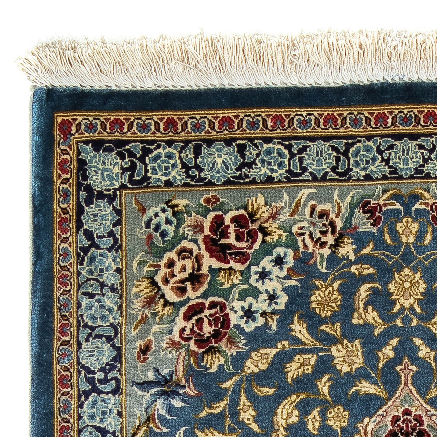 Qom Tæppe 80x55cm - Persisk tæppe