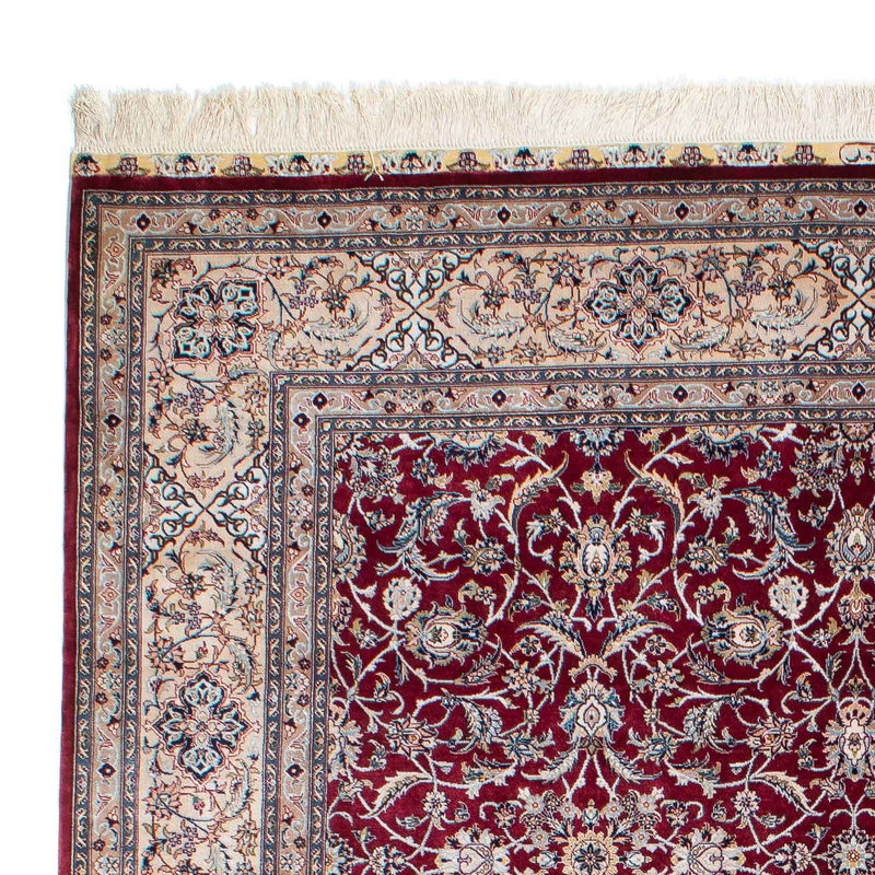Orientalsk tæppe - Hereke - 246 x 170 cm - mørkerød